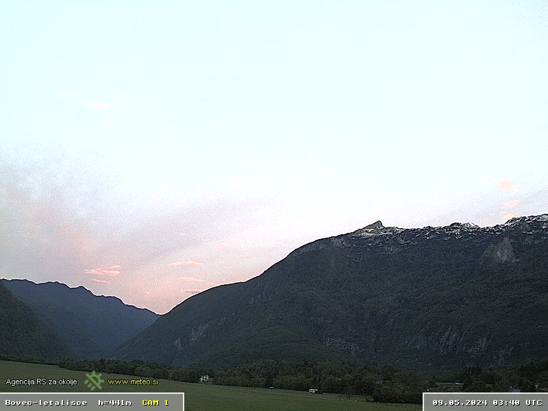 Веб-камера на склоне Бовец, Словения